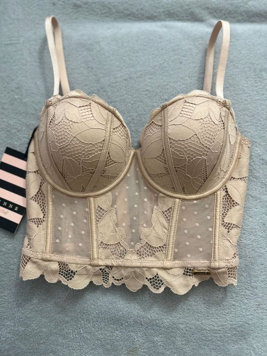 Дантелен корсет - Lynne, регулируеми презрамки - Gold Label