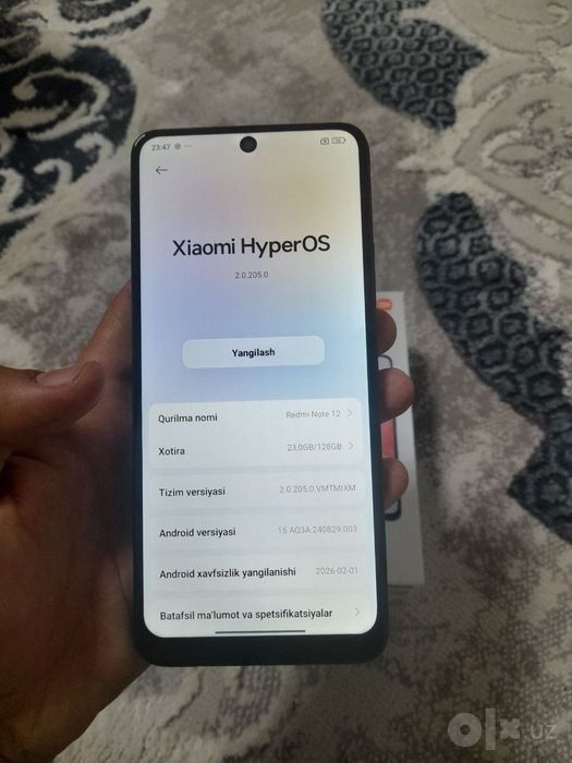 Redmi Note 12 srochna sotladi