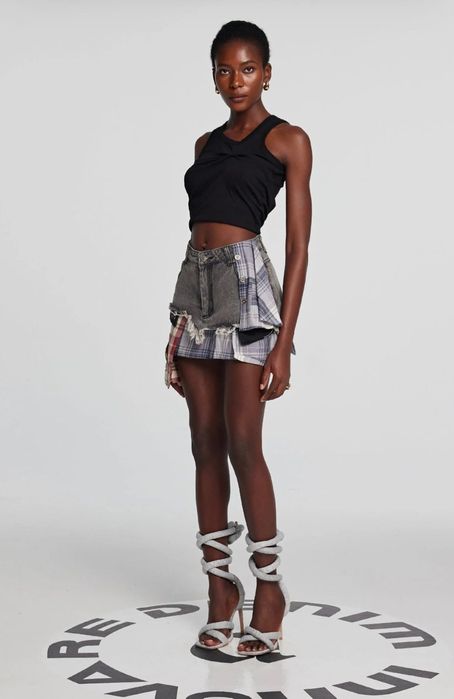 Дамска дънкова пола