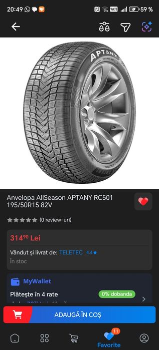 Anvelope all season
