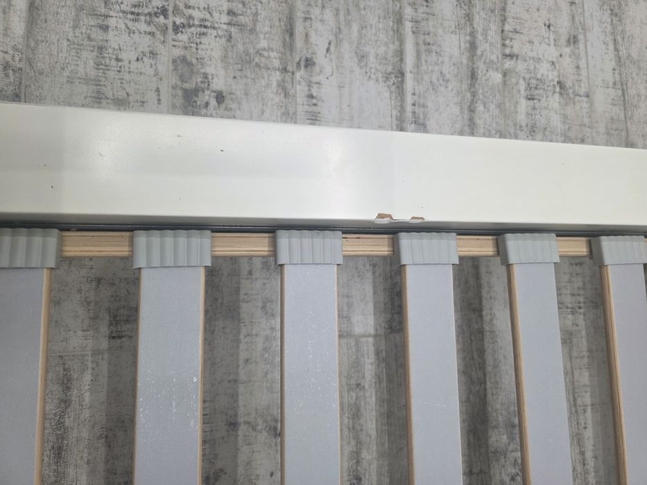 Pat alb 140/200 cm
