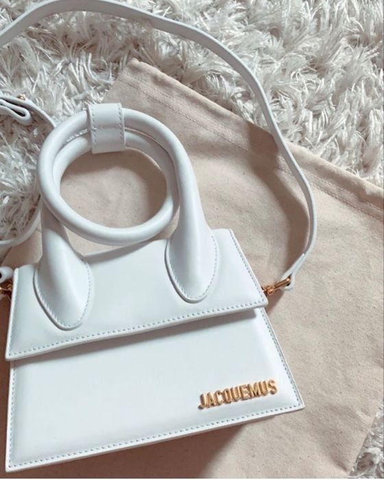 Бяла чанта Jacquemus