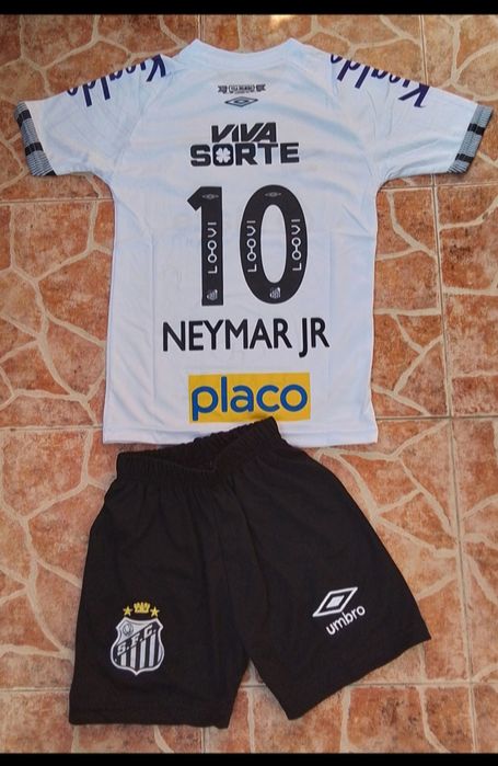 NEYMAR JR детско юношески футболни екипи САНТОШ сезон 2025-26 година