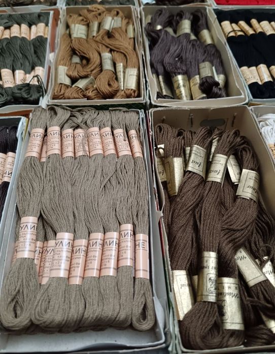 Мулине, конци за бродерия