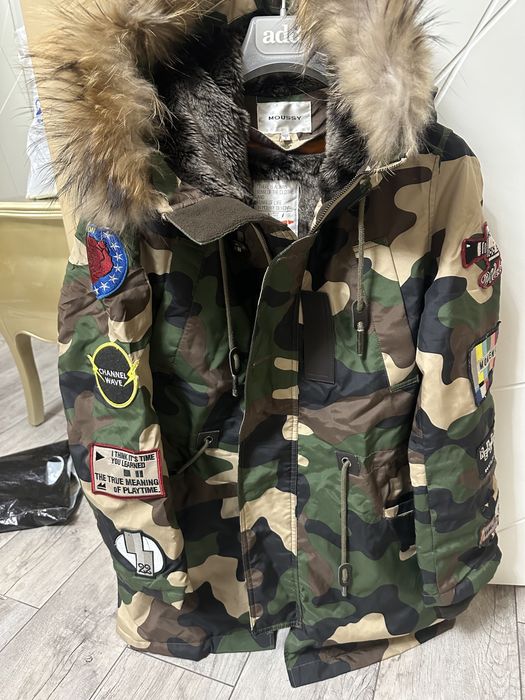 Парка теплая на меху