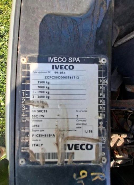 Iveco Daily 2007 автомат двойна гума автопилот шестстепенна кутия