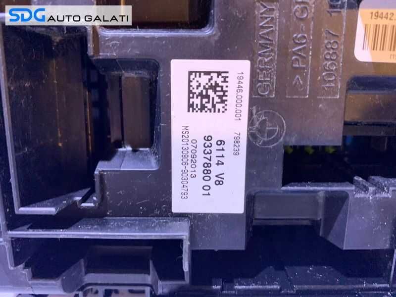 Panou Tablou Sigurante Relee BMW Seria 3 F30 F31 2011 - 2019 Cod 9337880 933788001