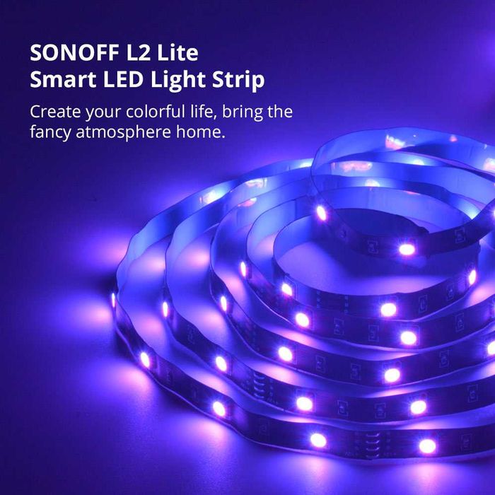 SONOFF L2 Smart LED Лента за Перфектната Атмосфера 5м