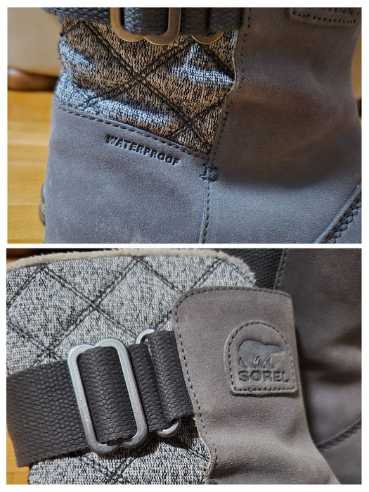 Cizme Premium de zăpadă, Sorel Rylee NL2294, Suede, Waterproof - 38.5