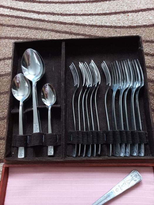 Руски прибори за хранене, неръждаема стомана Нови