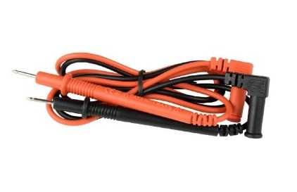 Multimetru digital Mini Home VC 830L, 10A, Cabluri, Portocaliu/Negru