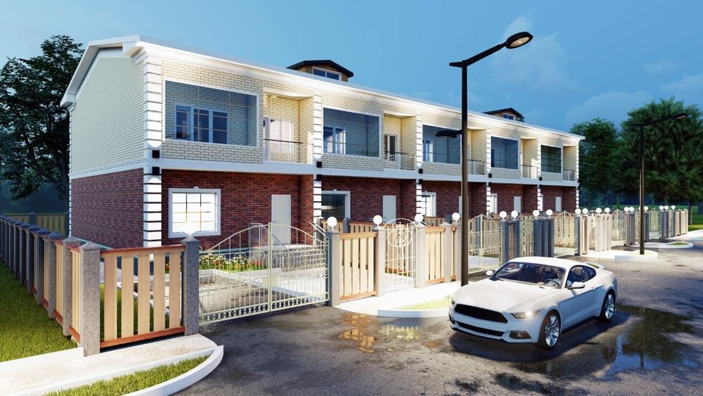 Таунахаусы квартиры в кунгей