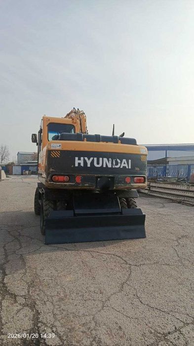 Колёсный экскаватор Hyundai Robex 140W-9S