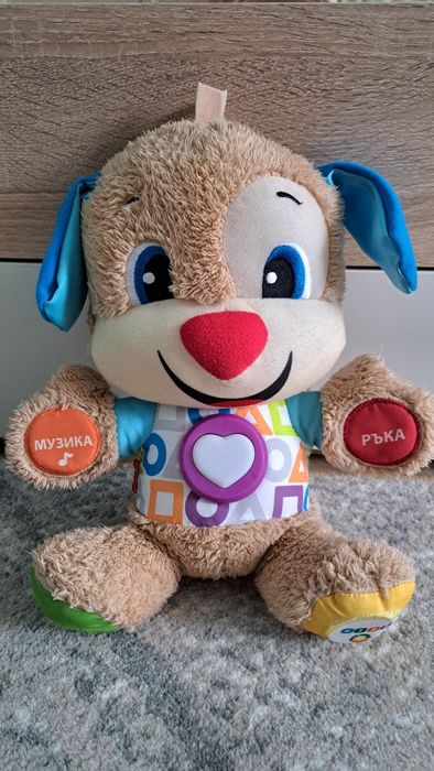 Образователно кученце Fisher Price и книжката Каю време е за гърне