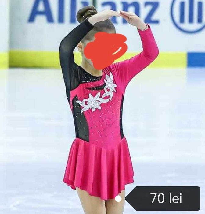 Rochite patinaj artistic pentru concurs. Varsta 5-7 ani