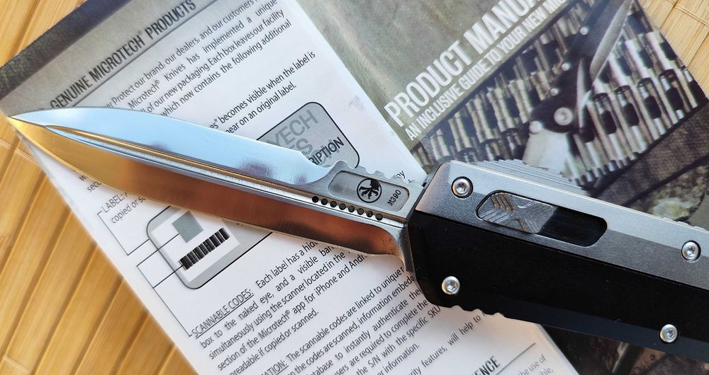 Microtech Glykon Black