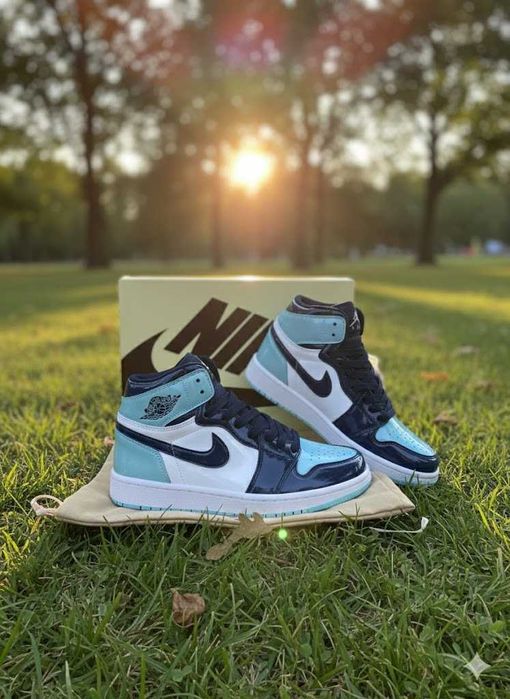 Adidasi Jordan 1 UNC Bread - Adidasi Fete Baieti