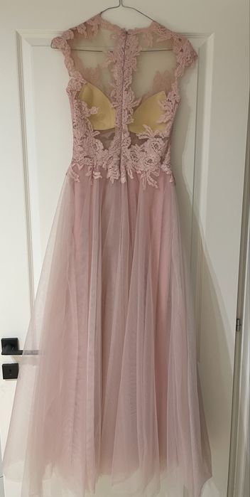 Rochie de seara dantela voal