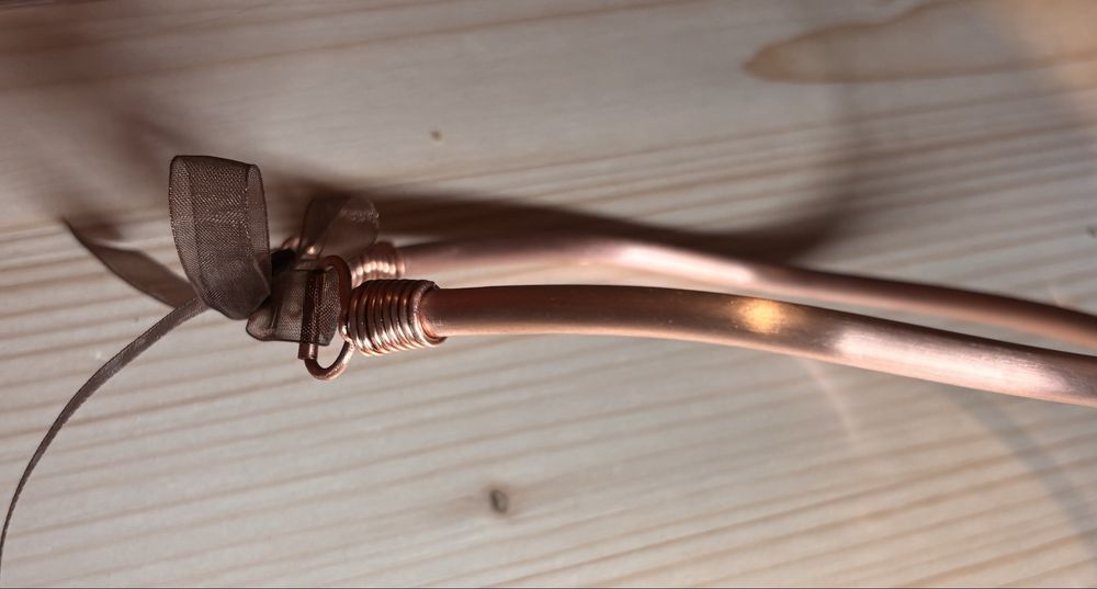 Colier din cupru handmade - semnatura de colectie