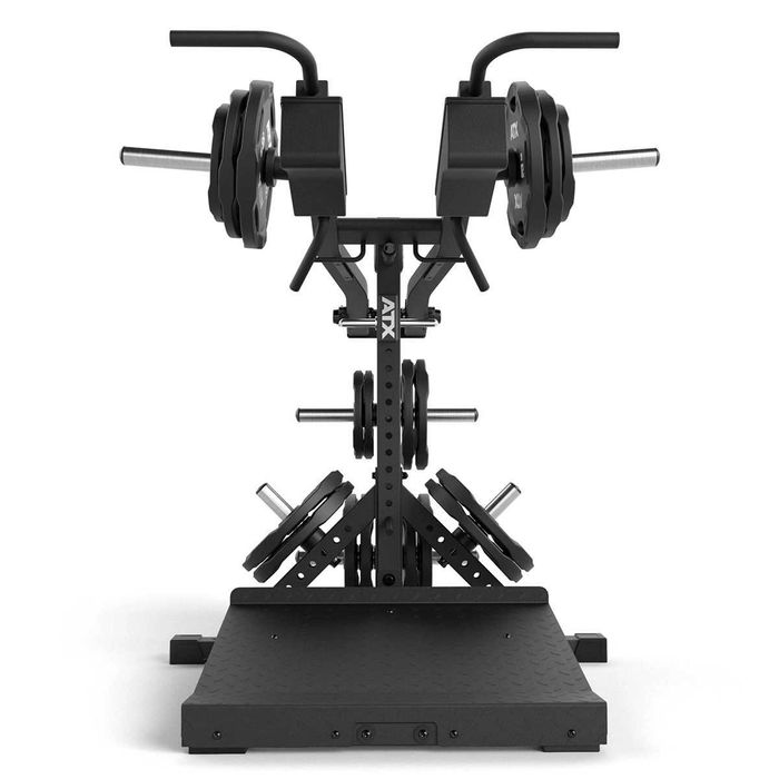 Раменна Преса Lever Arm / Комбиниран Фитнес Уред за Клек / Трапец / Viking Press