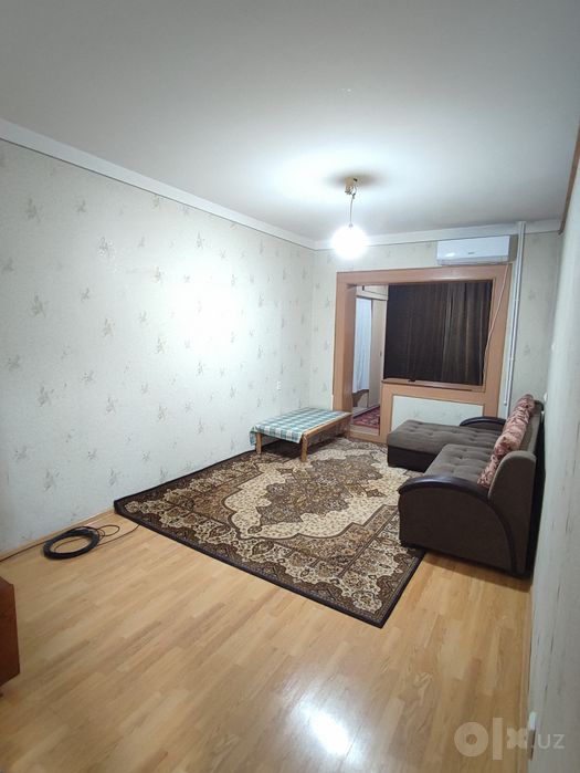 Ипотека 2 комнатная квартира массив Кушбеги Аэропорт 60м² 2 балкона