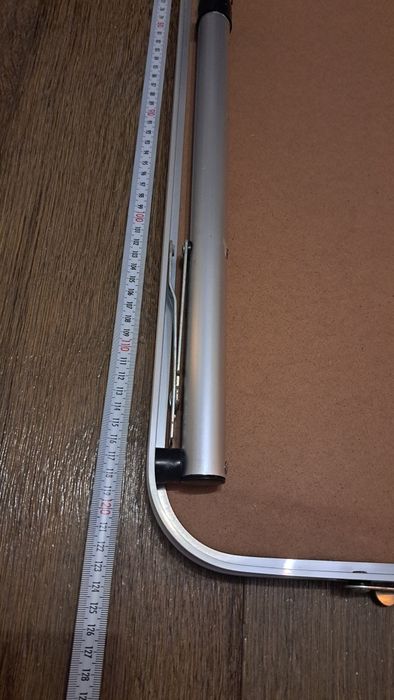 Masa pliabila alba 120cm×60cm