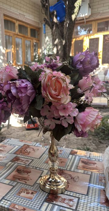 suniy dekarativniy gul