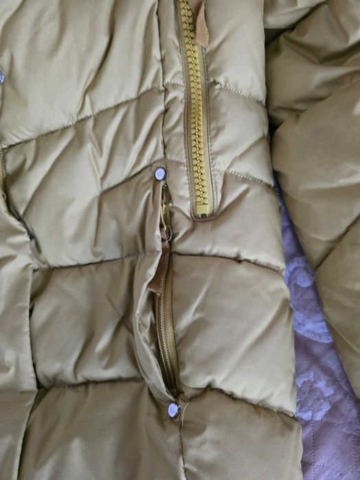 Пуховик зимний  подростковый девочки, 38 размер,