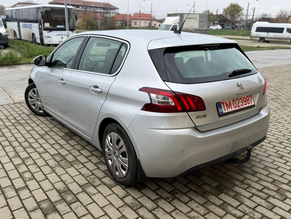 Peugeot 308, 1.6 benzina, 125 cai, euro 5, 2014, scurt, impecabil