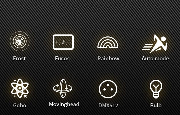 Moving Head Beam 7R 230 W OSRAM,450 W consum