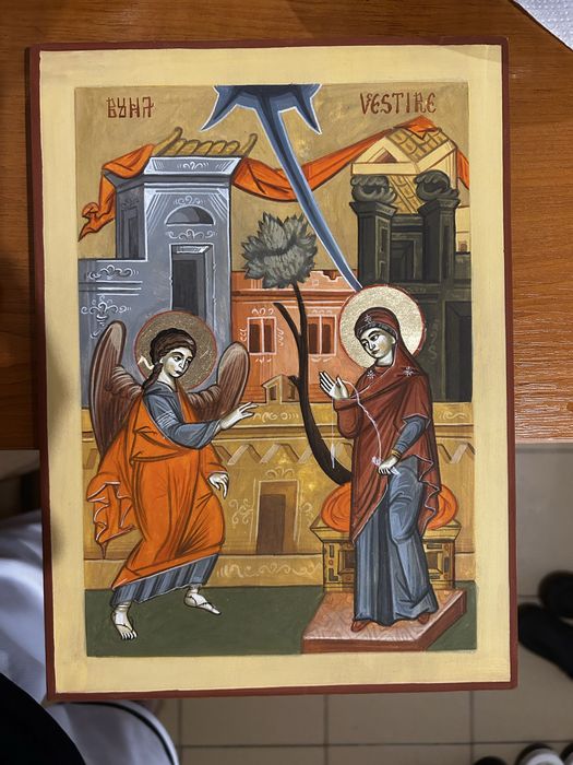 Icoane pictate manual