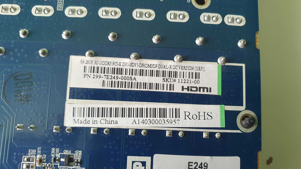 Видео карта Sapphire Radeon R9 280X Dual-X OC Edition
