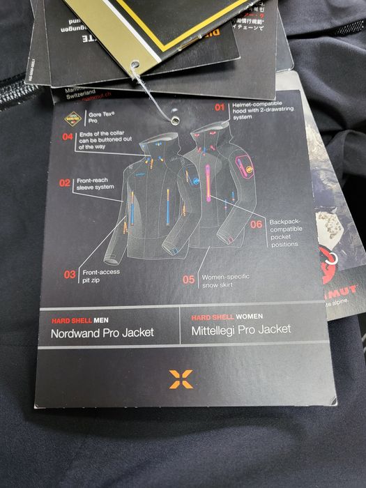 Mammut Mittellegi Pro jacket ski
