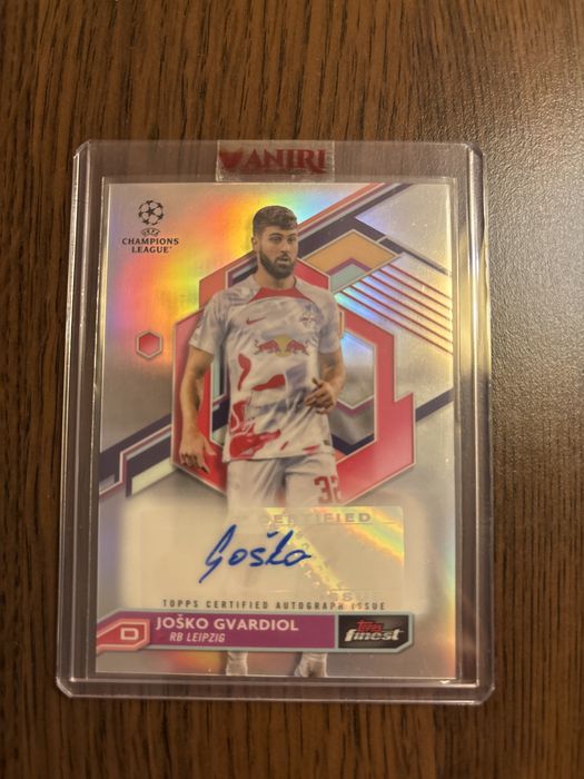 Card semnat Josko Gvardiol-Topps Finest
