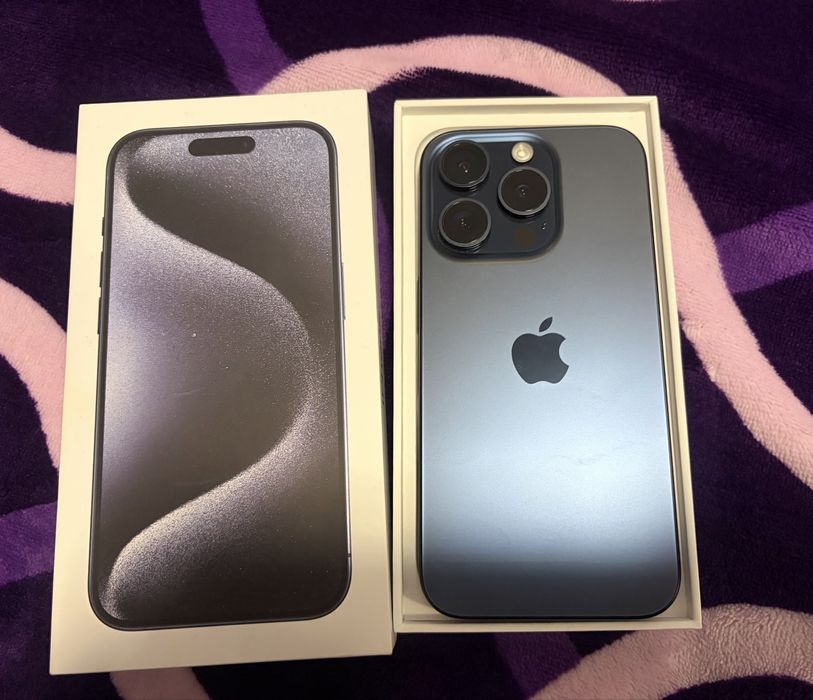 Iphone 15 Pro  Blue Titanium 128GB