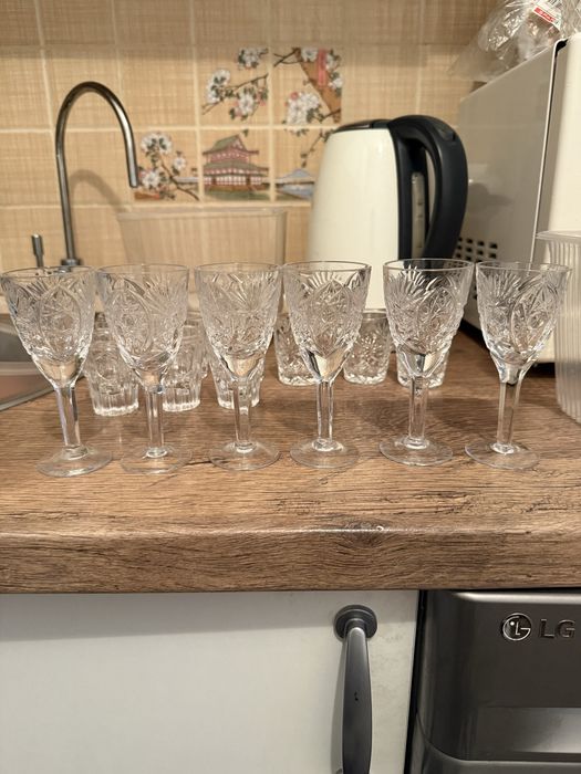 Продам советские хрустальные рюмки