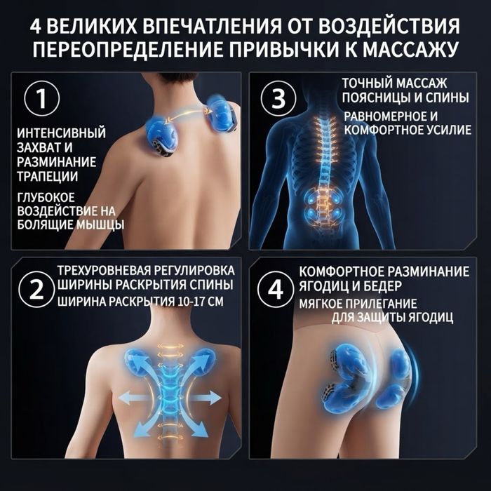 Домашное массажное кресло