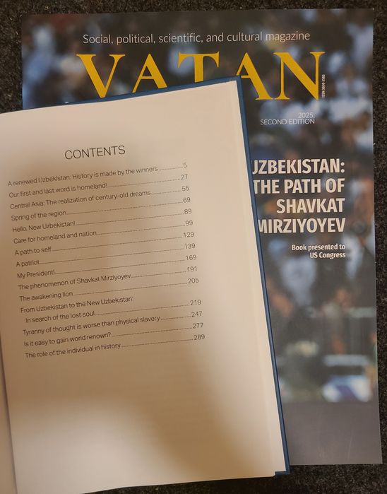 New Uzbekistan Collection — Premium sovg‘a (Book + Magazine)