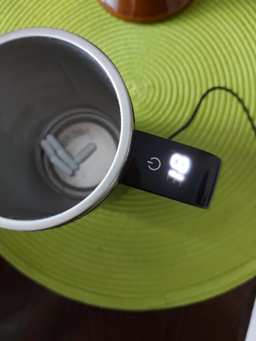 Cana pt cafea cu agitator