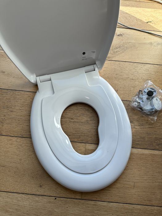 Capac WC 2 în 1 cu Reducător Copii Integrat – Home Creation