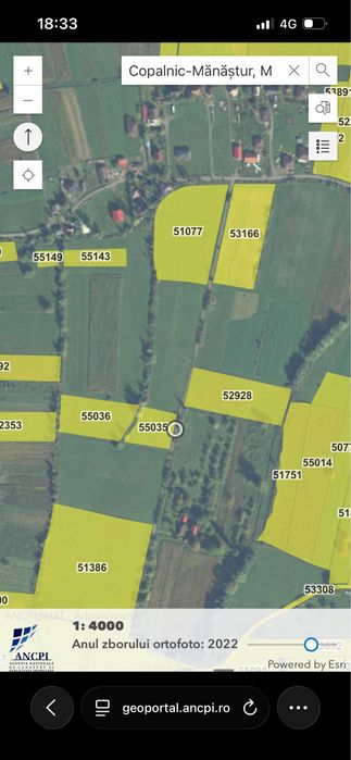 Teren de vanzare Copalnic Manastur
