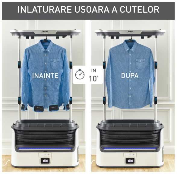 aparat de calcat si igienizat vertical tefal YT4050E1