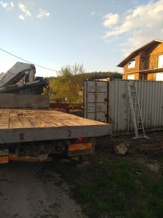 Бобкат/палетни вилици/скеле/контеинери/валяк