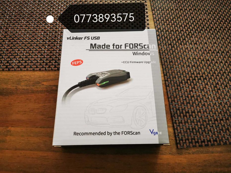Diagnoza tester pentru FORD interfata Vgate Vlinker FS forscan OBD2