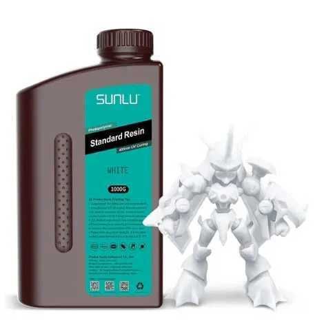 Rasina UV SUNLU Solid White 1L / Transparent 2L