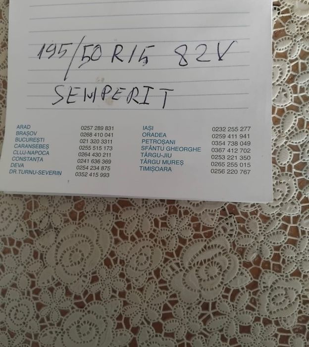 Vând cauciucuri
