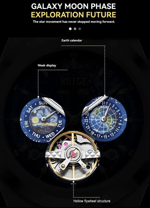 Ceas automatic ruige