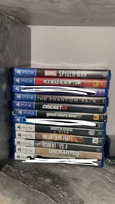 Диски игры на ps4/5 распродаем остатки