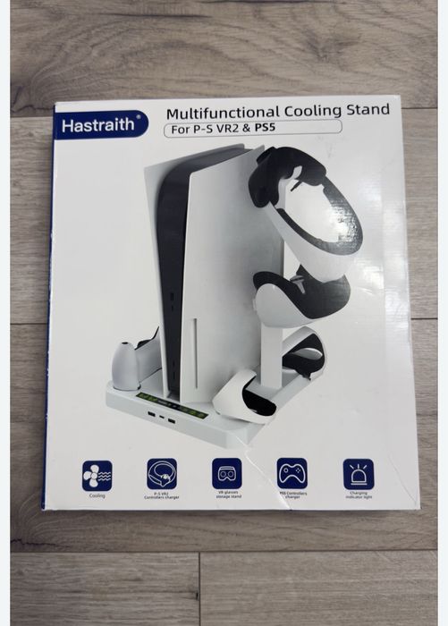 Stand PS5/P-S VR2 controller/ventilatie 3 trepte/ochelari VR