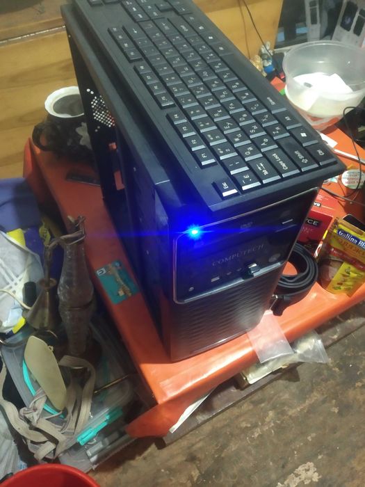 Компьютер системный блок монитор